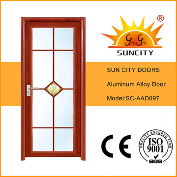 Glass Single Door Aluminium Cabinet Doors for Kitchen (SC-AAD097)